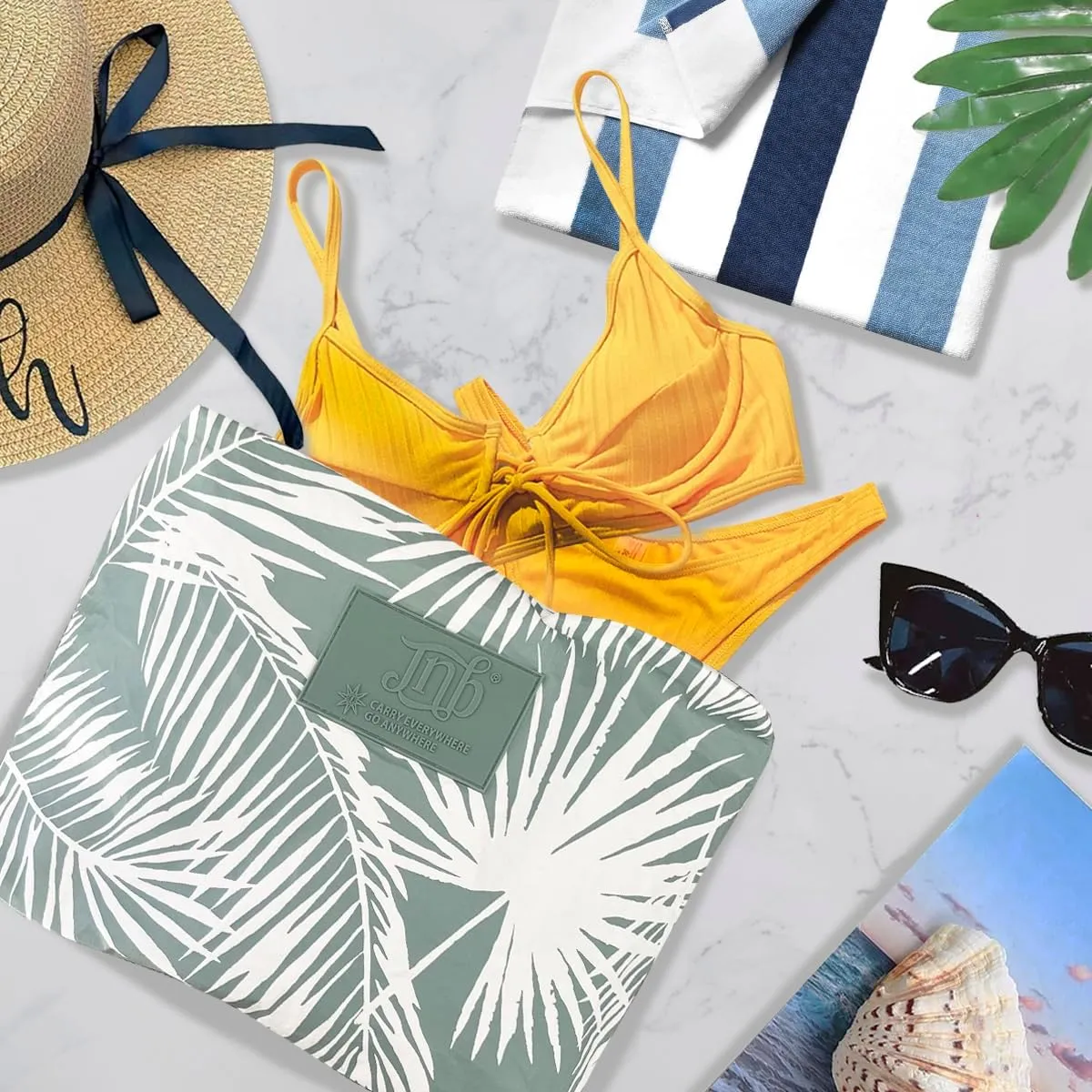 100% Coated Tyvek Material, Beach Pouch, Waterproof Pouch for Beach, Makeup Pouch, Wet Dry Bag,Clutch