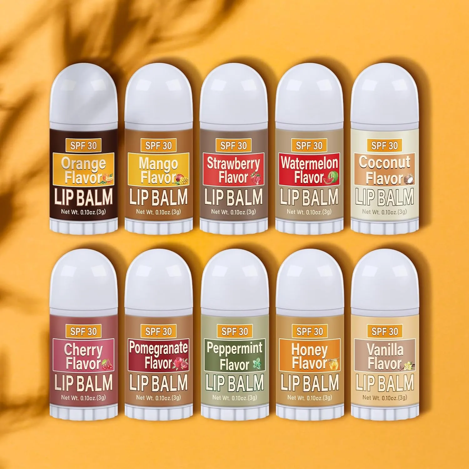 100 Pcs Mini Sunscreen Lip Balms Bulk Spf 30 Lip Balms Sticks with Sunscreen Teacher Nurse Volunteer Employee Appreciation Gifts Bulk Staff Team End of Year Coworkers Gifts for Women Men