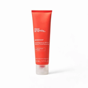 100% Tinted Mineral Sunscreen for Face, SPF Broad Spectrum (UVA & UVB)