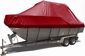 11-27ft Waterproof Boat Cover, 210d Dustproof and Tear-Resistant Multi-Size Boat Cover Fishing Boat Covers All-Weather Outdoor Protection Boat Cover