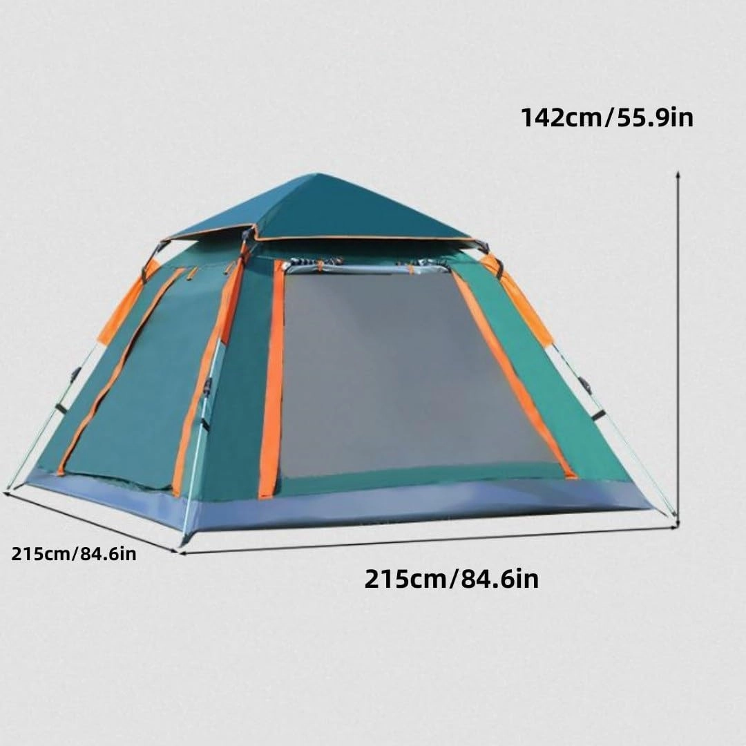 4-6 Person Lightweight Tent,instant automatic pop up tent,Outdoor tents for camping, Waterproof Windproof, Perfect for Beach, Outdoor, traveling, hiking, camping, hunting, fishing