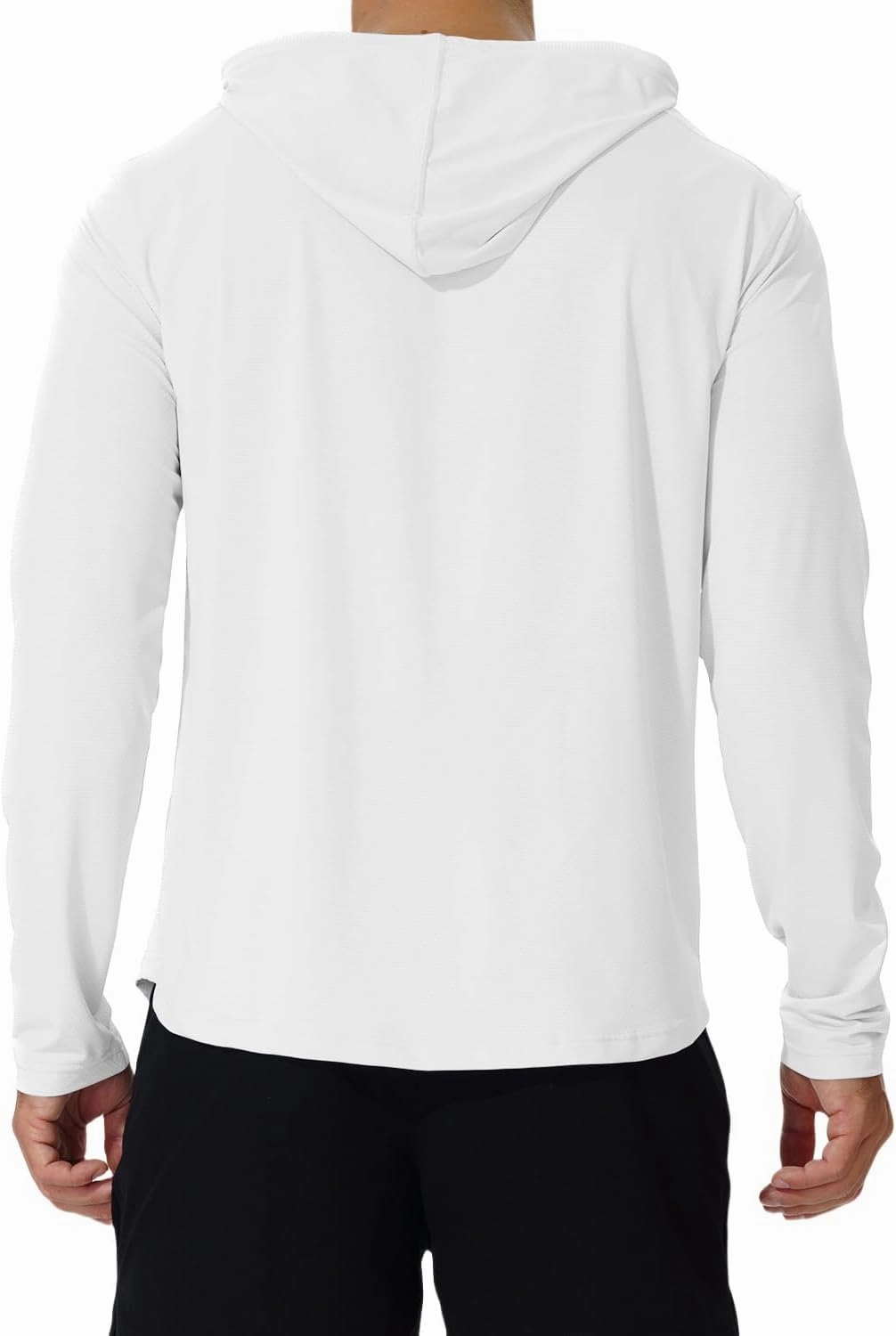 AIMPACT Men's Sun Protection Shirts UV SPF UPF 50  Long Short Sleeve Hoodie Rash Guard Fishing Swimming Shirt Lightweight
