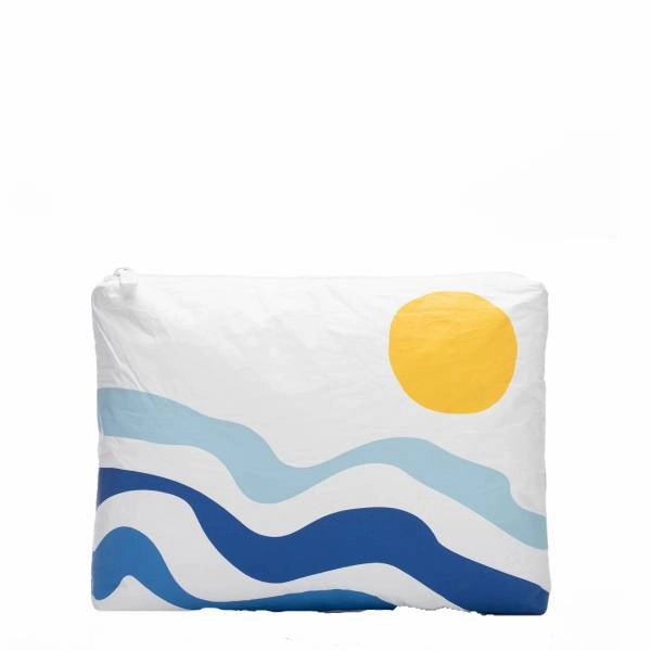Aloha Collection Mid Waterproof Travel Pouch