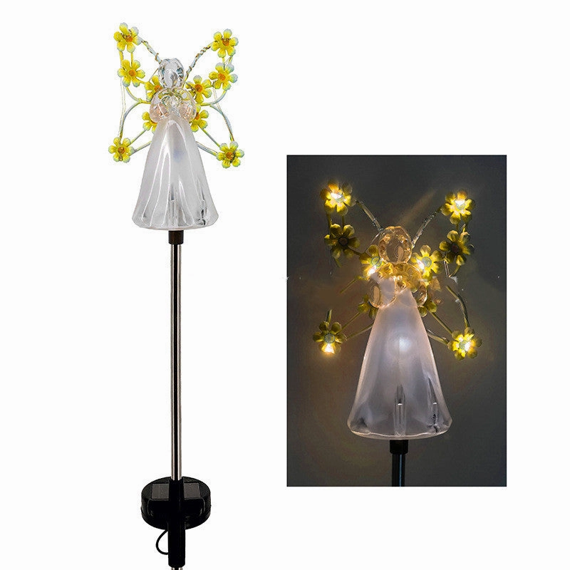 Angel Solar Lamp Garden
