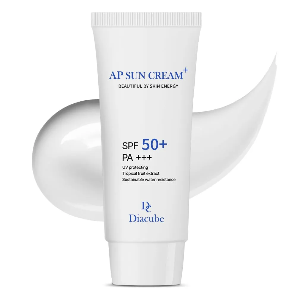 AP Fruity Waterproof Daily Sunscreen 2.03 Fl Oz SPF 50  PA    | Strong UV Protection | Slightly Tone Up | Silky Semi-Matte Finish | Sweat-Resistant | Korean Skincare