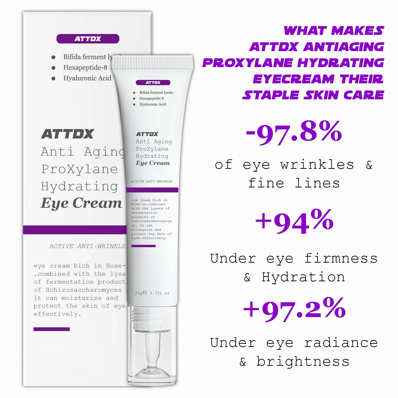 ATTDX AntiAging ProXylane Hydrating EyeCream