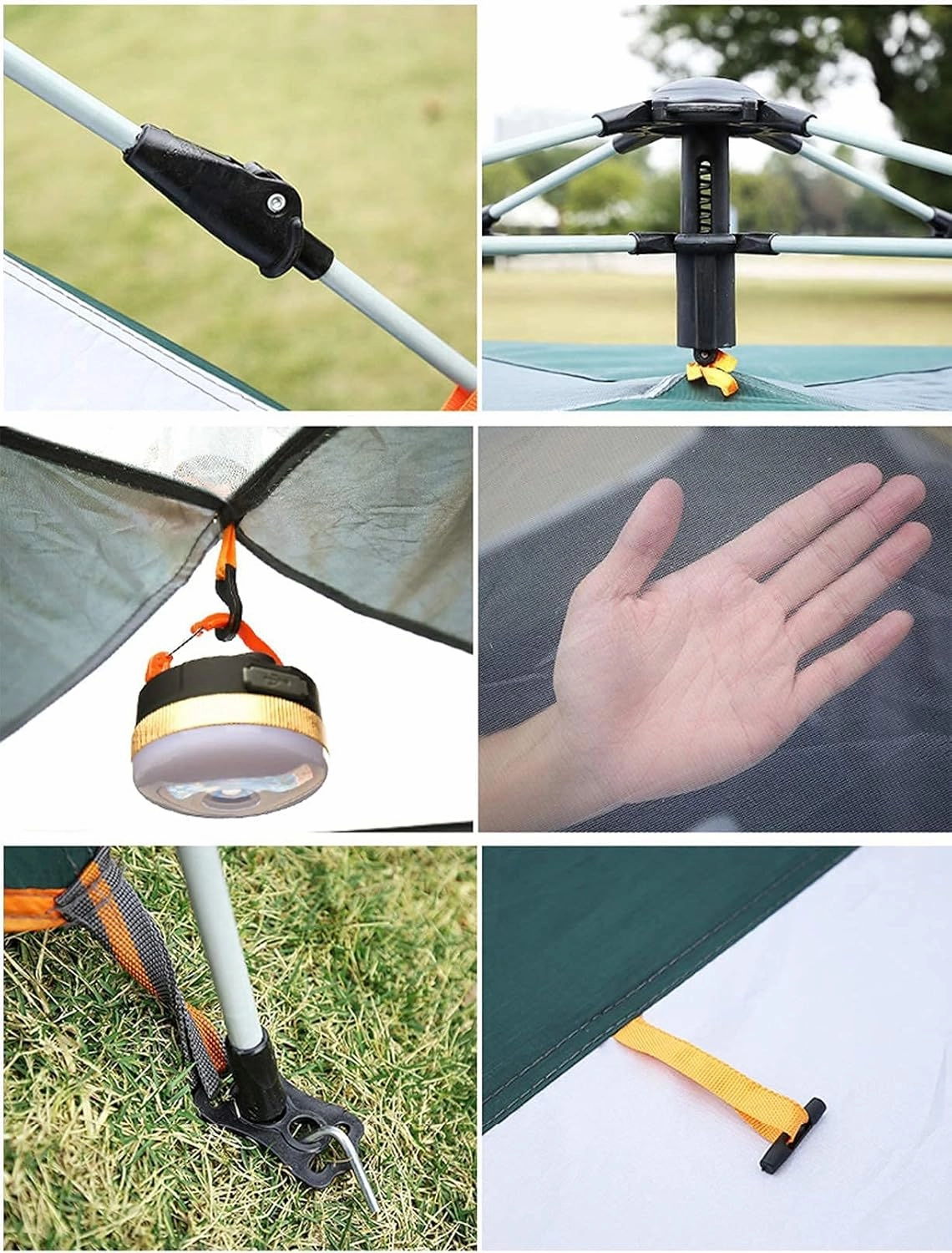 Automatic Dome Tent Canopy,Instant Pop Up Waterproof Tent,3-8 Person Family Camping Tent for Camping Hiking Travel Outdoor Activities