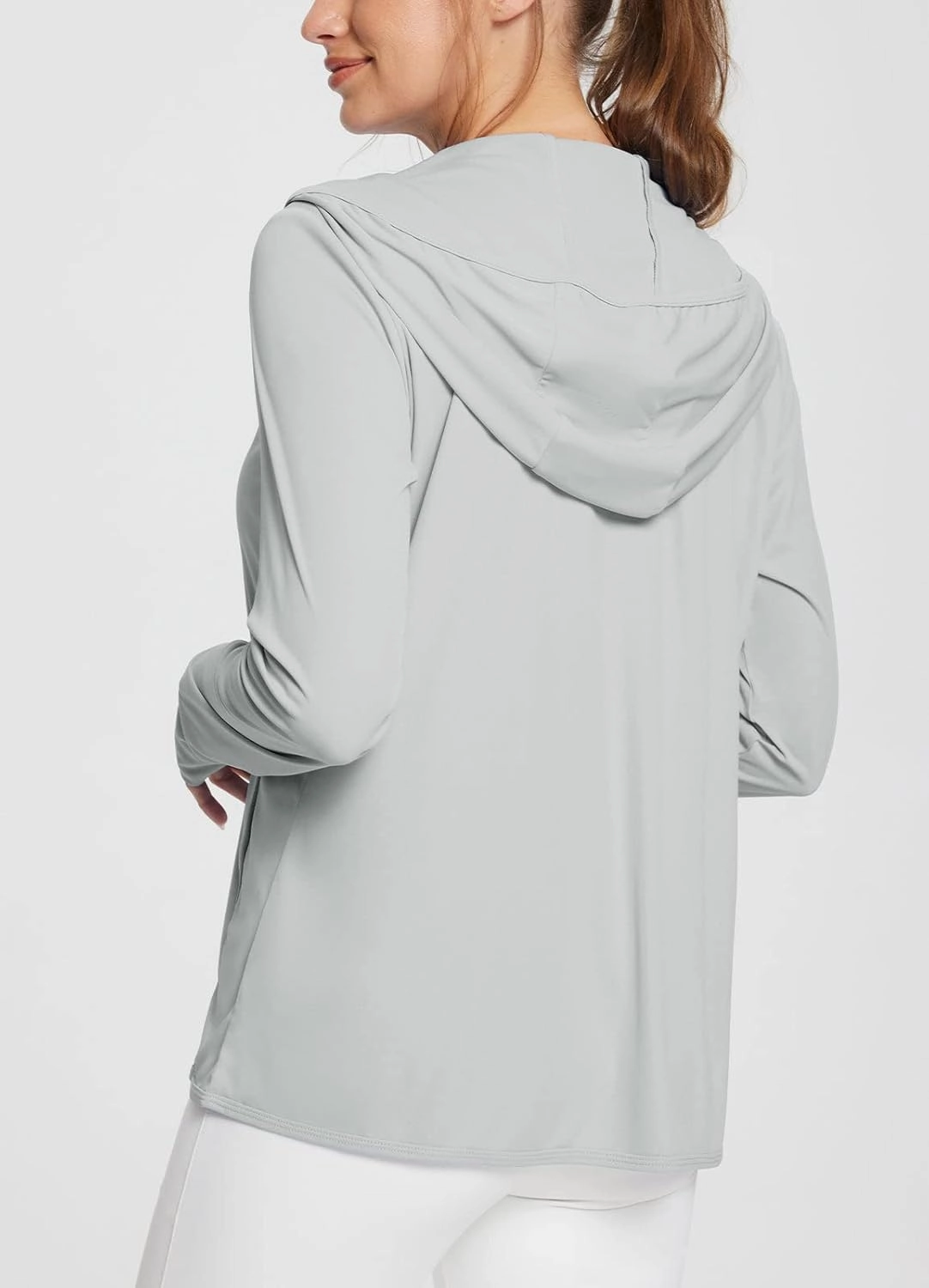 baleaf Women's UPF 50  Sun Protection Shirts SPF Jacket UV Cooling Hoodie Long Sleeve Summer Clothing for Outdoor Hiking