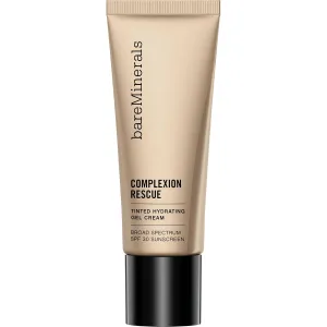 bareMinerals Complexion Rescue Tinted Moisturizer for Face with SPF 30, Vegan Tinted Mineral Sunscreen with Hyaluronic Acid