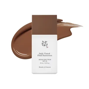 Beauty of Joseon Daily Tinted Fluid Sunscreen 12 Shades for Face Moisturizing Broad Spectrum SPF 40 Korean Skincare 50ml, 1.69 fl.oz #DN310