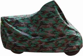 Bicycle Accessories Camouflage Universal Protective Cover Dustproof Waterproof Shelter Sun Block Cover Bike Rain Cover Bike Parts (Size : Small)