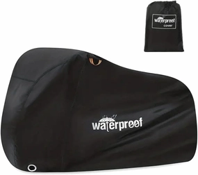 Bike Cover for 1 to 2 Bikes, Waterproof Outdoor Bicycle Storage Protector Rain Sun UV Dust Wind Proof Bicycle Cover
