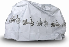 Bike Cover, Grey Mountain Bike Dust Hood Thickened Rainproof Shade for Motorcycle Electric Bike