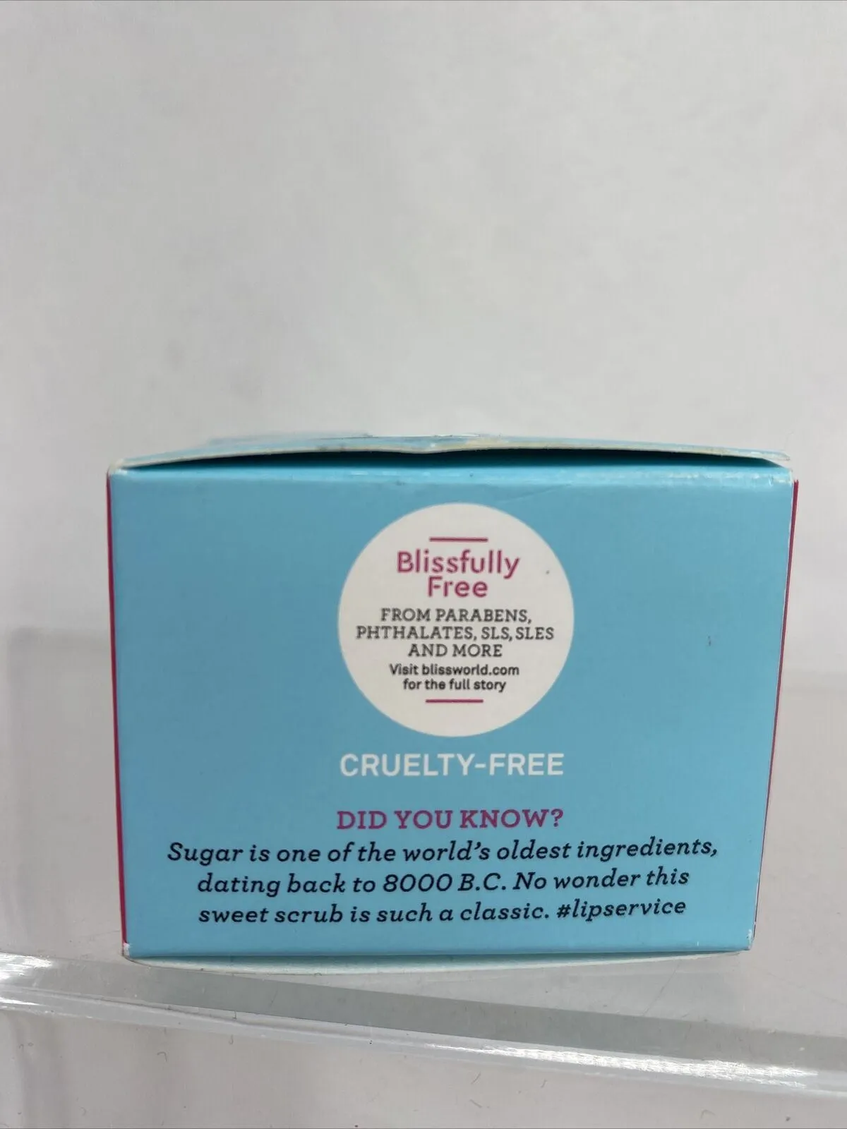 Bliss Fabulips Sugar Lip Scrub & Polish Sugar Cookie Cocoa Butter￼ 0.5 oz