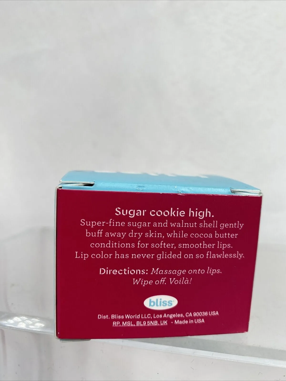 Bliss Fabulips Sugar Lip Scrub & Polish Sugar Cookie Cocoa Butter￼ 0.5 oz