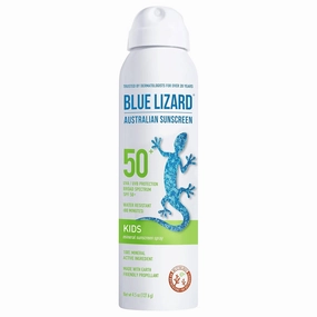 Blue Lizard Kids Mineral Sunscreen Spray - SPF 50  - 4.5 oz (Pack of 1)