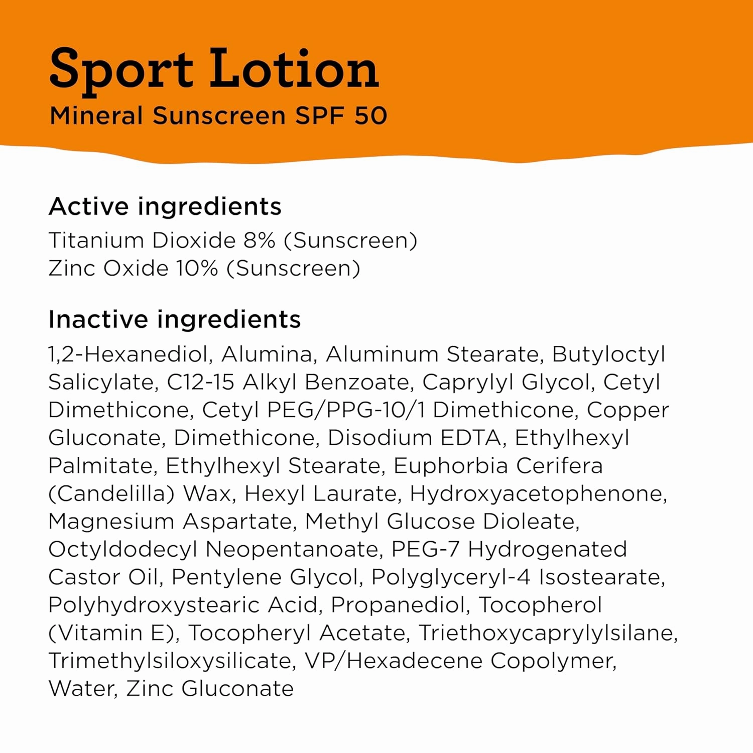 BLUE LIZARD Sport Mineral-Based Sunscreen Lotion - SPF 50  - 3 oz