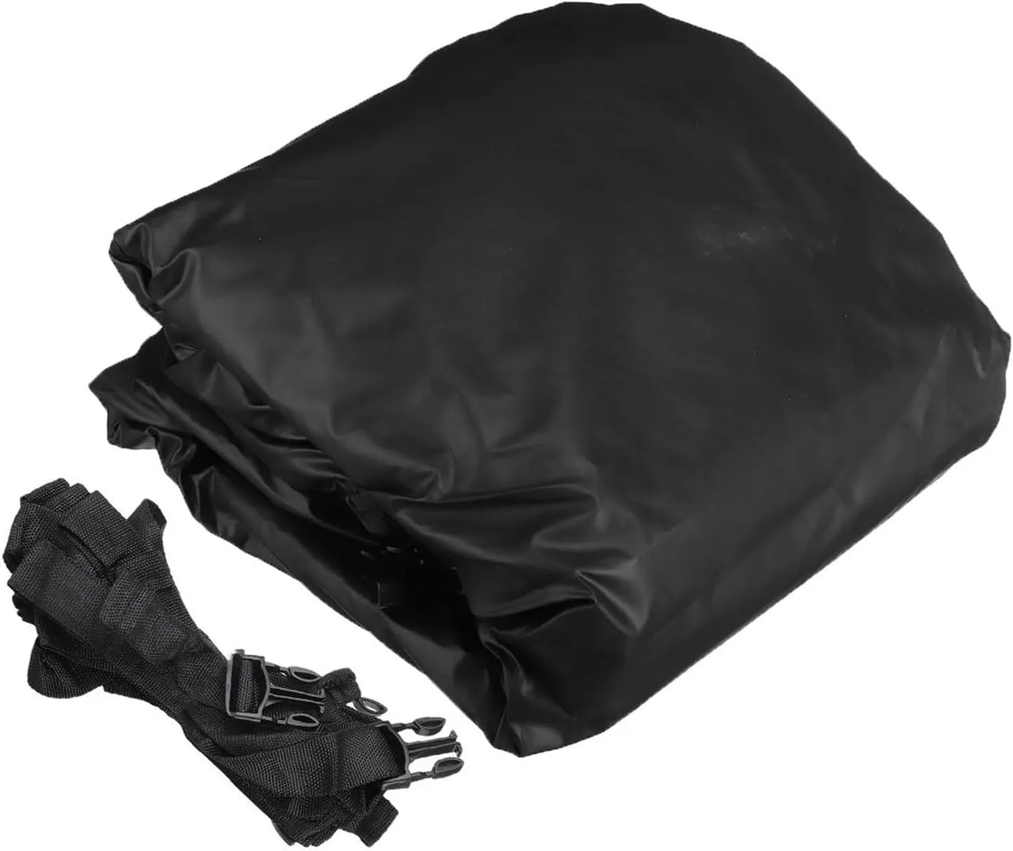 Boat Cover 600D Waterproof Jon Boat Cover Heavy Duty Marine Boat Sunshade Dust-Proof Anti-UV Protection 12Ft/14Ft/16Ft/18Ft (Size:14Ft)