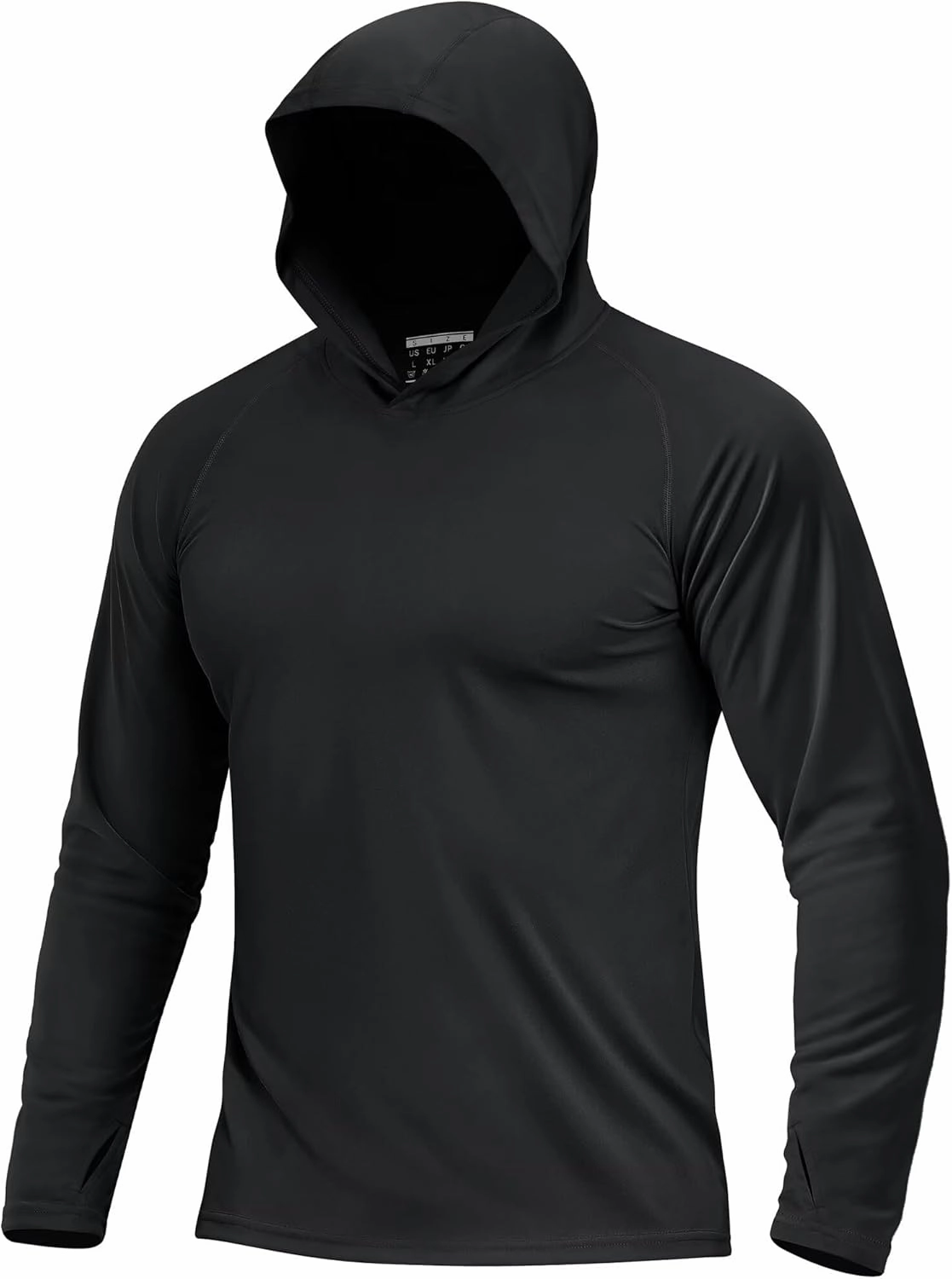 Boladeci Men's UPF 50  Sun Protection Lightweight Hoodie Shirts Long Sleeve Fishing Shirts SPF UV Hiking Swim