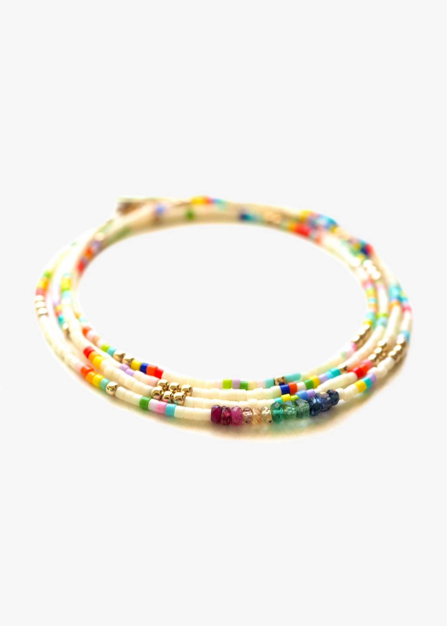 Bunny Shapiro Cream Sapphire Wrap
