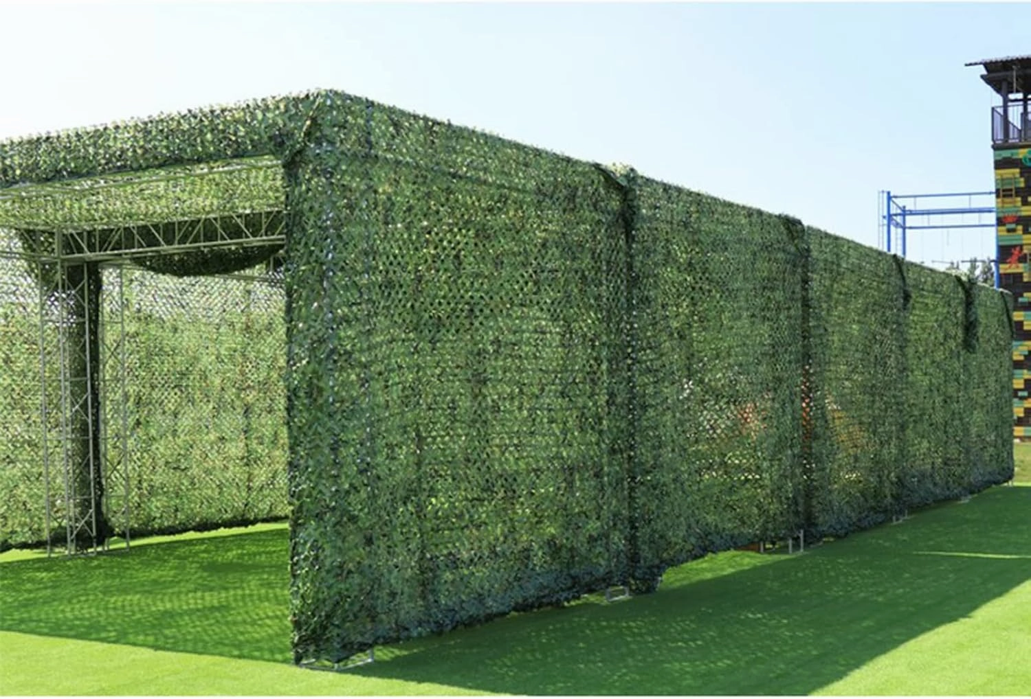 Camo Net Military,Woodland Hunting Hide Net,Outdoor Anti-UV Sunscreen Nets,Tear-Resistant Camouflage Net,for Camping,Backdrop Decoration,Car Covers,4x10m(13 * 33ft)