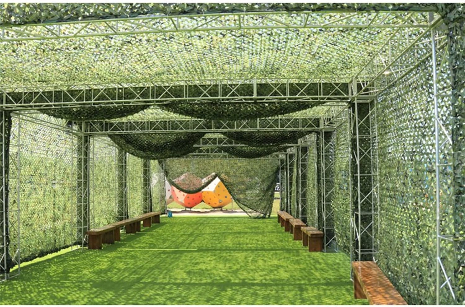 Camo Net Military,Woodland Hunting Hide Net,Outdoor Anti-UV Sunscreen Nets,Tear-Resistant Camouflage Net,for Camping,Backdrop Decoration,Car Covers,4x10m(13 * 33ft)