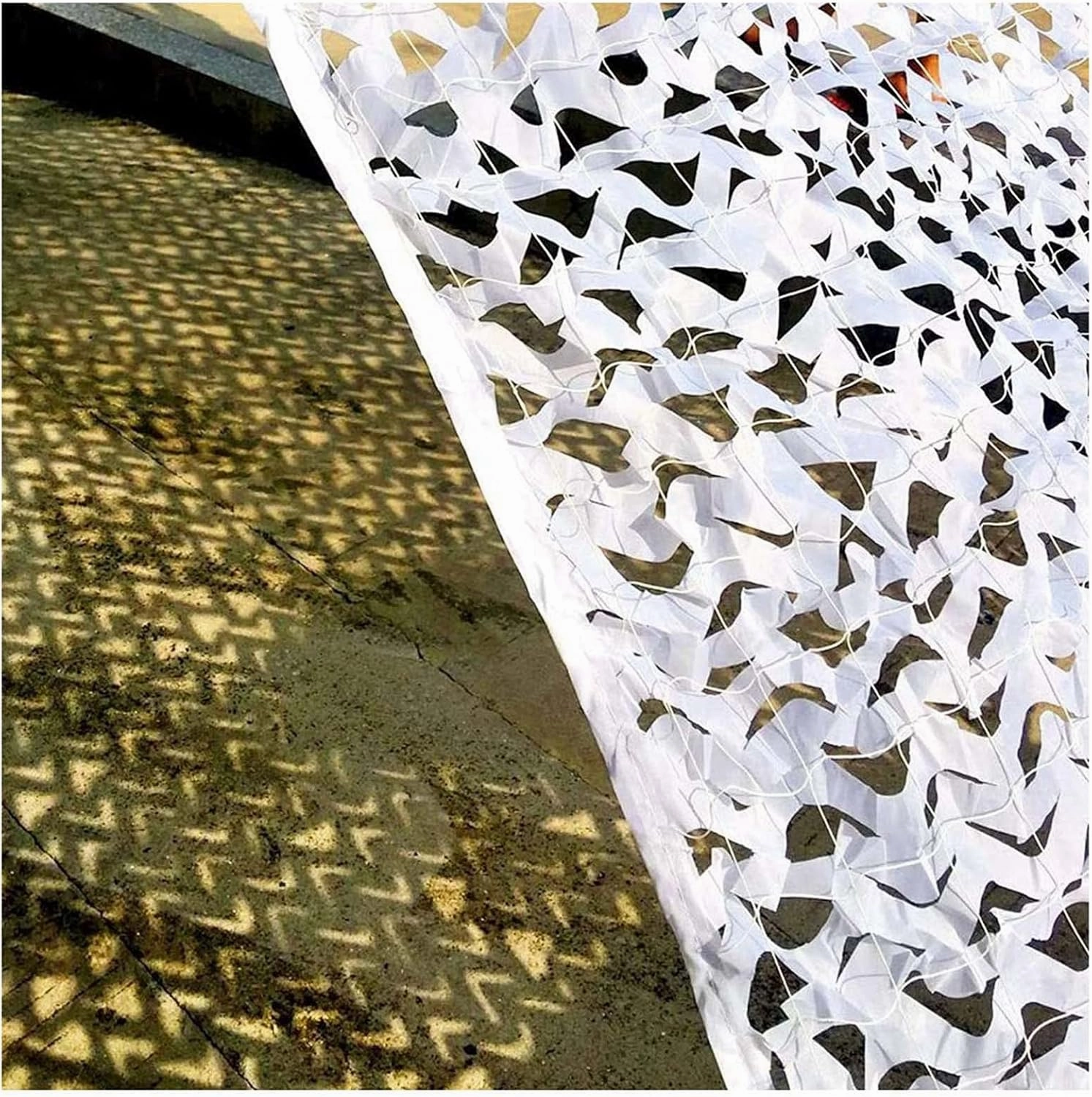 Camo Net Sunscreen, Hunting Camouflage Netting, Fire-Proof Sunshade Mesh, for Military, Outdoor Camping, Party Decoration, Durable Camouflage Net, and Sizes,1.5x3m(4.9 * 9.8ft)