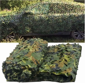 Camouflage Net Military Camo Cover Hunting Camo Netting for Army Shelter Camping Military Shooting Sunscreen 6.6ft/9.8ft/13.1ft/16.4ft/19.7ft