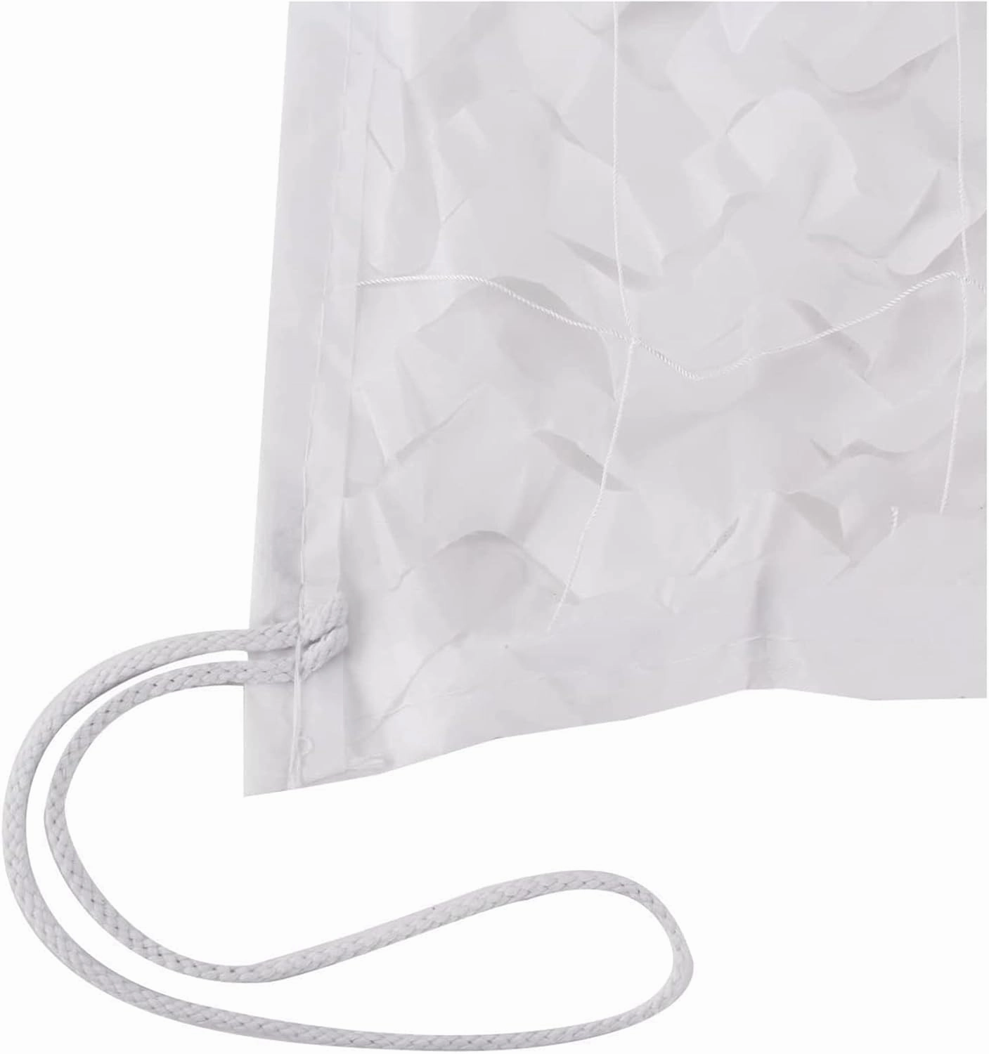 Camouflage Net Sunscreen, Military Hunting Camo Netting Reinforced Shade Mesh, White Anti-uv Camouflage Netting for Outdoor Camping, Shooting, Decoration, 1.5/2/3/4/6m,7x9m(26.2 * 29.5ft)