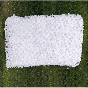 Camouflage Net Sunscreen, Military Hunting Camo Netting Reinforced Shade Mesh, White Anti-uv Camouflage Netting for Outdoor Camping, Shooting, Decoration, 1.5/2/3/4/6m,7x9m(26.2 * 29.5ft)