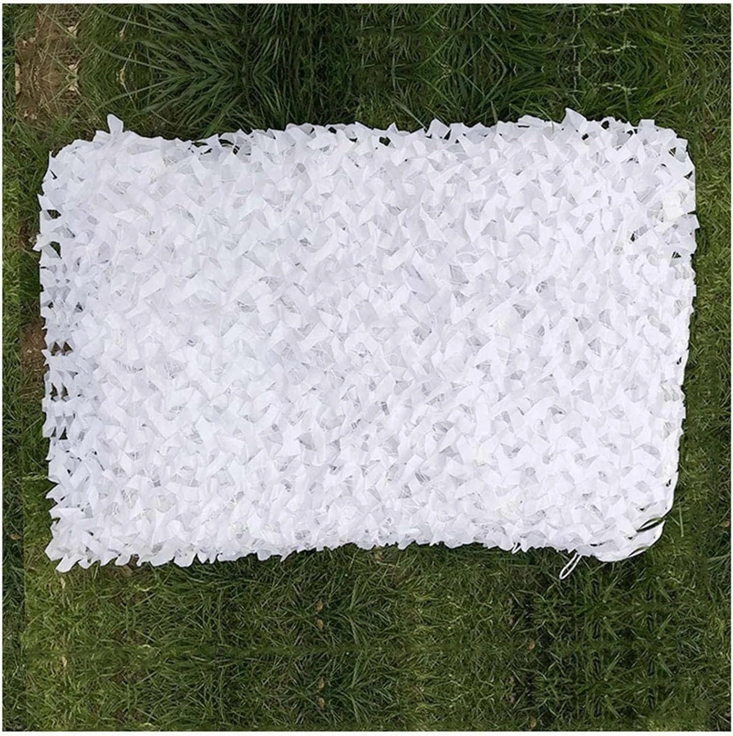 Camouflage Net Sunscreen, Military Hunting Camo Netting Reinforced Shade Mesh, White Anti-uv Camouflage Netting for Outdoor Camping, Shooting, Decoration, 1.5/2/3/4/6m,7x9m(26.2 * 29.5ft)