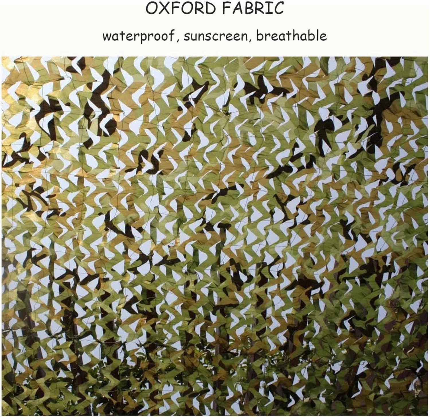 Camouflage Netting, 1.5/2/4/6/8m Sunblock Mesh, Military Hunting Camo Netting, for Patio, Pergola, Camouflage Decoration, Outdoor Uv Protection Sunshade Net Cover,3x4m(9.8 * 13ft)