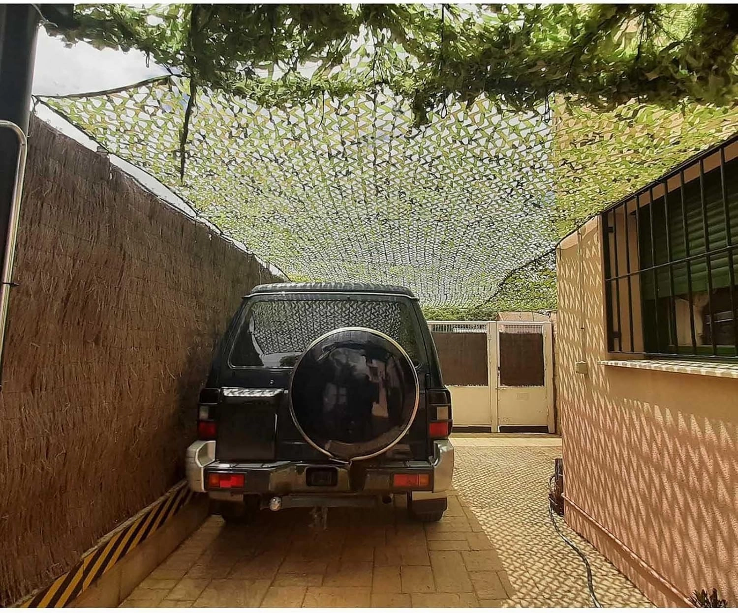 Camouflage Netting, 1.5/2/4/6/8m Sunblock Mesh, Military Hunting Camo Netting, for Patio, Pergola, Camouflage Decoration, Outdoor Uv Protection Sunshade Net Cover,3x4m(9.8 * 13ft)
