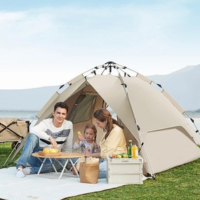 Camping Sunscreen Rain Easy Storage Folding Tent