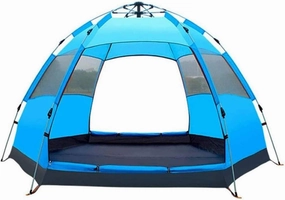 Camping Tent Family Camping Tent 3-4 Person Tent Portable Instant Tent Automatic Tent Waterproof Windproof for Family-Sized Groups Camp Beach Tents