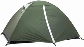Camping Tent for 1-2 People with Double Doors, Dome Waterproof Sun Shelters Backpacking Tents, for Outdoor, Hiking Mountaineering Travel
