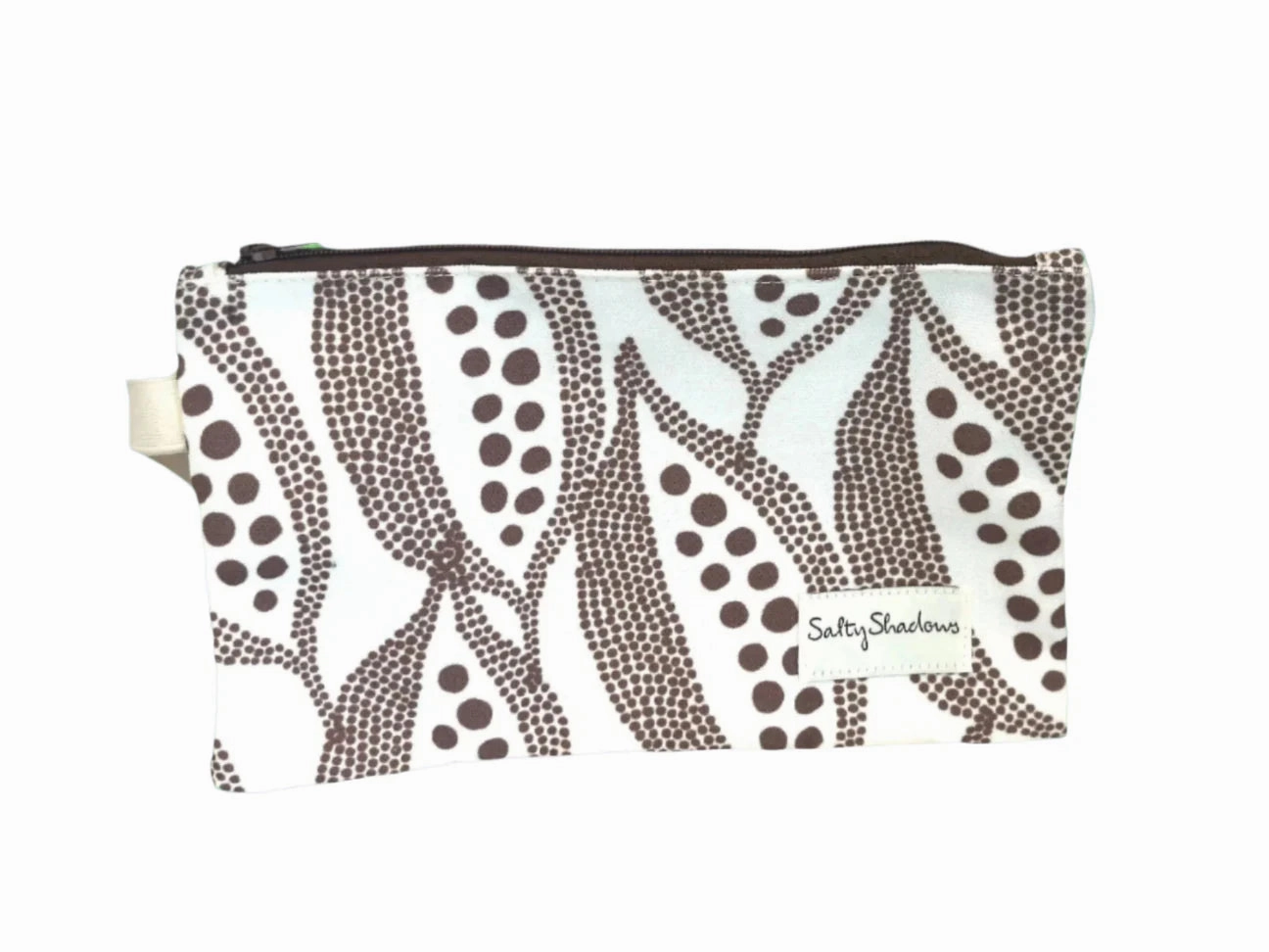 Canvas Clutch Bag SALTY SHADOWS