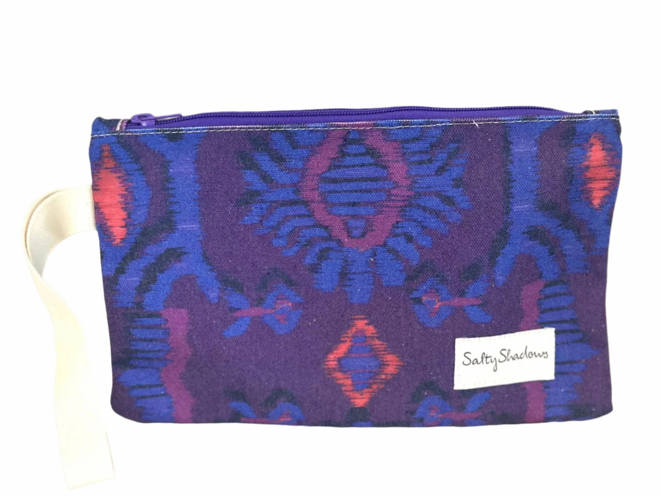 Canvas Clutch Bag SALTY SHADOWS