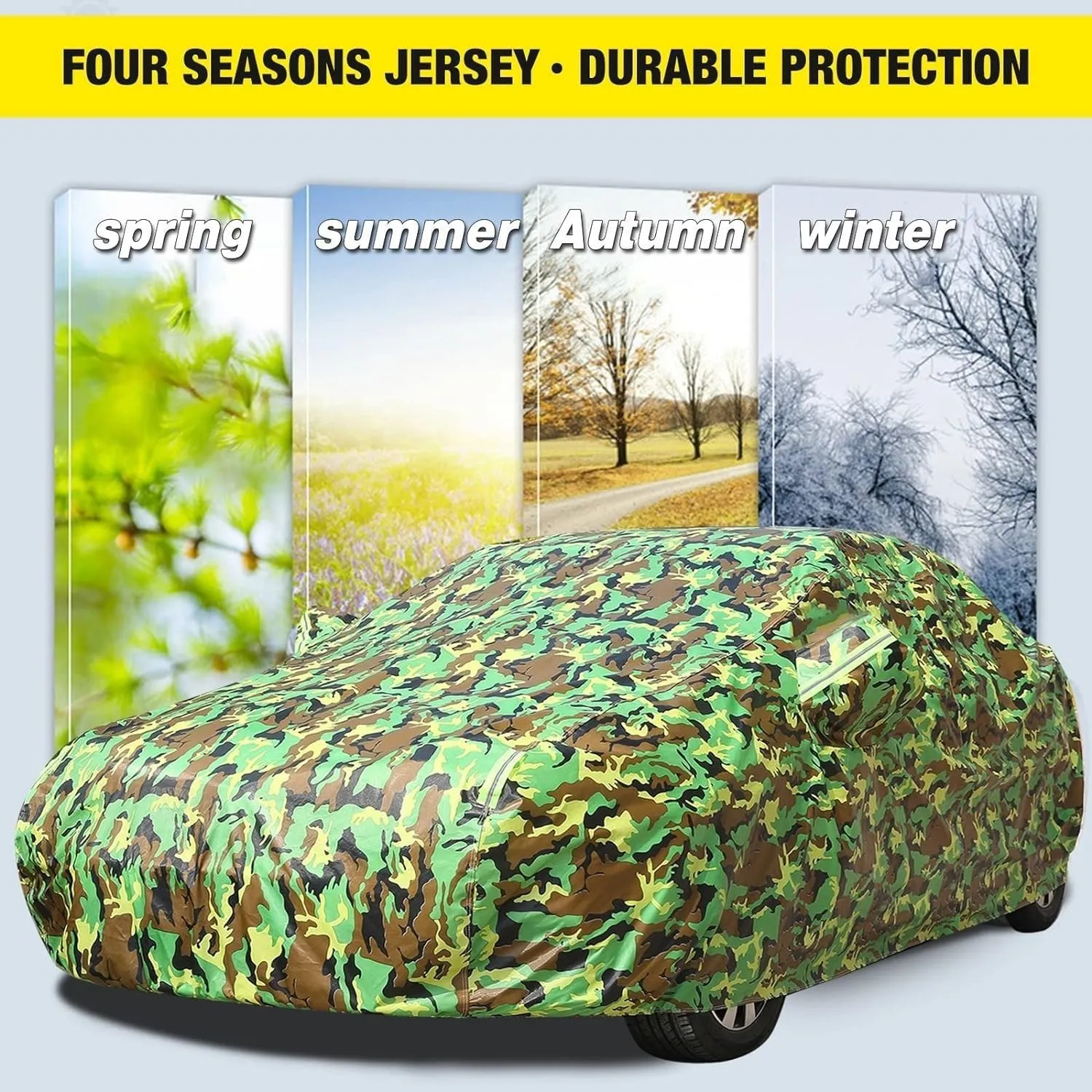 Car Cover Compatible with Ligier Js50 Hatchback 2013,Outdoor Car Covers All Weather Waterproof Breathable Large Car Cover with Zipper,Custom Full Car Cover,for Snow Rain Dust Protection ( Color : F ,