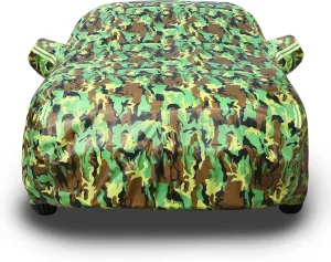 Car Cover Compatible with Ligier Js50 Hatchback 2013,Outdoor Car Covers All Weather Waterproof Breathable Large Car Cover with Zipper,Custom Full Car Cover,for Snow Rain Dust Protection ( Color : F ,