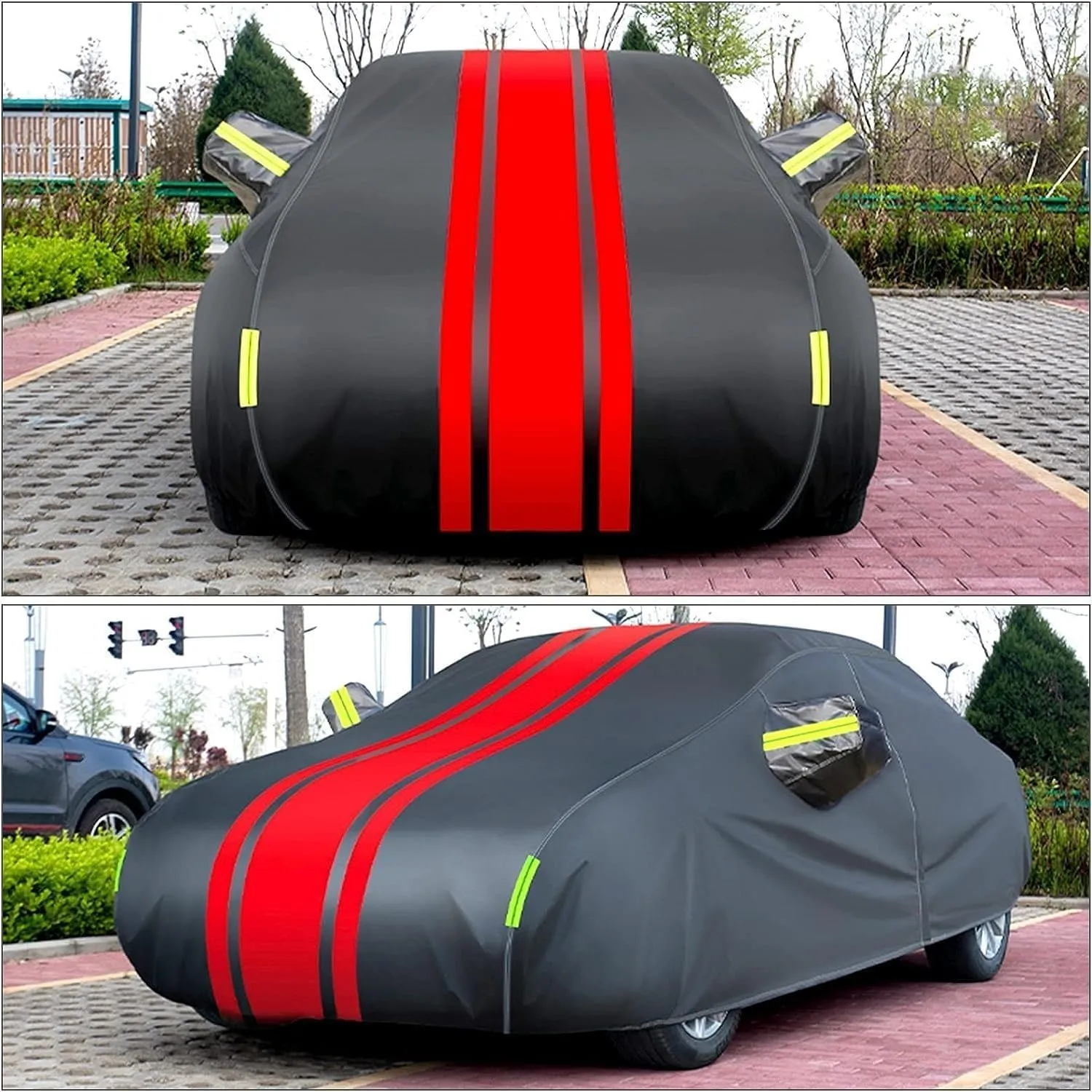 Car Cover Compatible with Ligier Pulse 4 Chassis 2019,Outdoor Car Covers All Weather Waterproof Breathable Large Car Cover with Zipper,Custom Full Car Cover,for Snow Rain Dust Protection ( Color : C ,