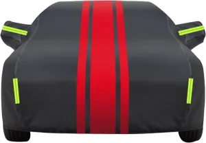 Car Cover Compatible with Ligier Pulse 4 Chassis 2019,Outdoor Car Covers All Weather Waterproof Breathable Large Car Cover with Zipper,Custom Full Car Cover,for Snow Rain Dust Protection ( Color : C ,