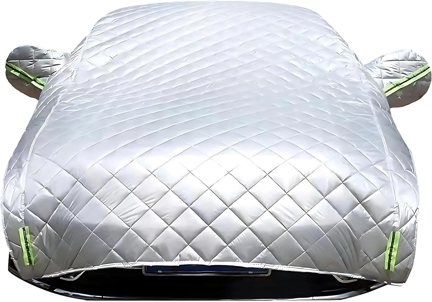 Car Cover Waterproof Fits for Mazda RX 7 III FD 1992-2000, All Weather Car Covers Outdoor Waterproof, for Automobiles Winter Snow car Cover, with Zipper(Silver-semi)