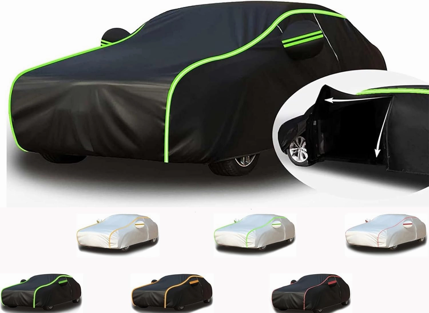 Car Cover Compatible with McLaren 570 600LT 12C 625C 650S 2017-2025 - 5-Layer All-Weather, Waterproof and Hailproof Defense(A,600LT)