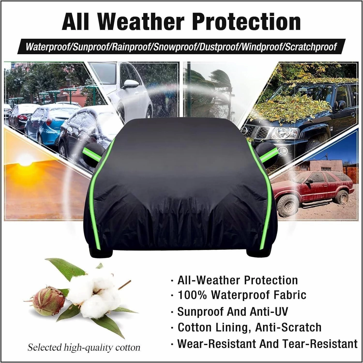 Car Cover Compatible with McLaren 570 600LT 12C 625C 650S 2017-2025 - 5-Layer All-Weather, Waterproof and Hailproof Defense(A,600LT)