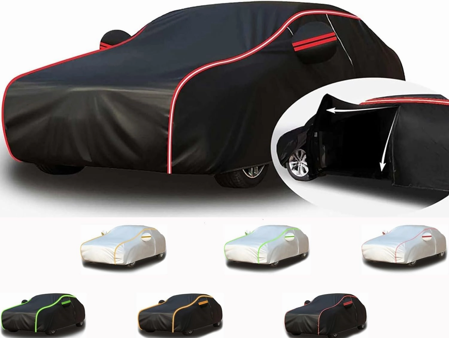 Car Cover Compatible with McLaren 675LT Solus 765LT P15 2017-2025 - 5-Layer All-Weather, Waterproof and Hailproof Defense(D,765LT)
