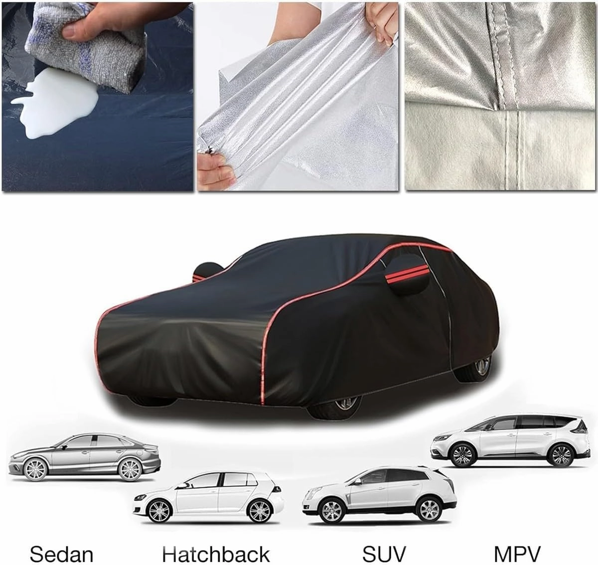 Car Cover Compatible with McLaren 675LT Solus 765LT P15 2017-2025 - 5-Layer All-Weather, Waterproof and Hailproof Defense(D,765LT)