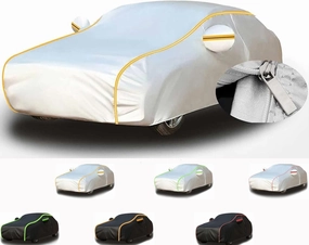 Car Cover Compatible with Morgan 3 4 Plus Roadster Aero 2017-2025 - 5-Layer All-Weather, Waterproof and Hailproof Defense(E,4)