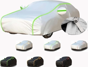 Car Cover Compatible with Peugeot Fractal Landtrek 107 2017-2025 - 5-Layer All-Weather, Waterproof and Hailproof Defense(B,107)