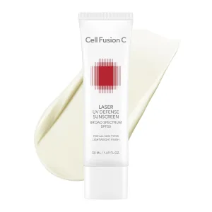 Cell Fusion C Laser UV Defense Face Sunscreen SPF 50, No White Cast & Matte Finish, Phyto PDRN for Skin Recovery, Korean Sunscreen for Face, 50ml / 1.69 fl.oz